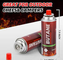 Smart & Safe Butane Fuel Canister - Self-Sealing Nozzle - 28 Pack for Outdoor Cooking, Camping, and Emergency Use