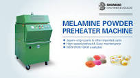 Why need to use Preheater to make the melamine tableware?