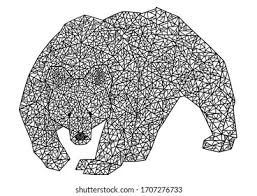 Check spelling or type a new query. Single Geometric Animal Wild Walking Bear Stock Vector Royalty Free 1707276733