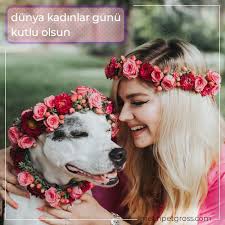 8 Mart Dunya Kadinlar Gunu Kutlu Olsun Kadinlargunu 8mart Animallover Animal Instagood Hayvansever Kope Dog Photoshoot Animal Photoshoot Dog Flower