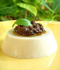 Caviar D Aubergines En Panna Cotta Pesto D Olives Culinaire Recette Entree Entree Fraiche