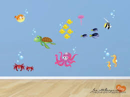 4.7 out of 5 stars. Kids Wall Decals Colorful Fish Fabric Wall Decals Ocean Wall Etsy Kids Wall Decals Fabric Wall Decals Wall Decals