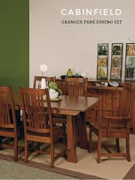 Granger Park Amish Dining Room Set Craftsman Dining Room Craftsman Dining Tables Dining Furniture Makeover