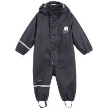 Celavi Navy Blue Rainsuit Childrensalon