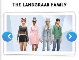 Create your characters, control their lives, build their houses, place them in new relationships and do mu. The Sims 4 The Landgraab Family Are Officially Available To Be Downloaded On The Gallery Sims Online