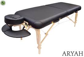 Portable Massage Table Black Aryah Model Reiki Shiatsu Devlon Northwest Shiatsu Massage Shiatsu Acupressure Treatment