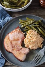 Fry it on the stovetop or bake it in the oven. Classic Ham Steak With Red Eye Gravy Low Carb Maven