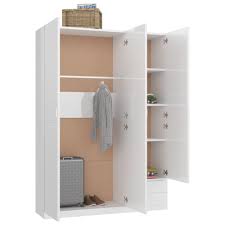 Weitere tipps wie man mehr ordnung und übersicht in den schrank bekommt disclaimer: Vidaxl 3 Turiger Kleiderschrank Kaufland De