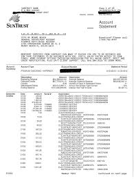The department takes this evaluation into account when deciding on certain applications submitted by us for approval by the. Suntrust Bank Statement Pdf Fill Online Printable Fillable Blank Pdffiller