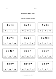 Un Support Interessant Sur Cours Jeu Table De Multiplication De 3 Fiches Multiplication Table De Multiplication De 4 Apprendre Les Tables De Multiplication