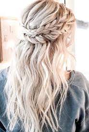Gorgeous Braided Half Up Half Down Hair Styles Diy Darlin Wedding Hairstyles Thin Hair Braided Half Up Half Down Hair Half Up Hair