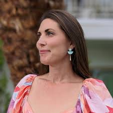 Buy Pastel Turquoise Chelsea Earrings