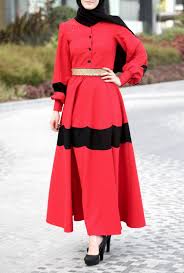 Daisy Abaya Dress Red Plus Size Maxi Dress Abaya Dress Red Maxi Dress With Sleeves Hijab Dress Red Modest Maxi Red