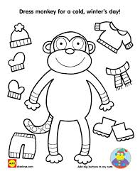 This activity to teach clothes vocabulary is a lot of fun and your students will likely want to play this game several times once they see the funny result. Bundling Up For Winter Free Printables Alexbrands Com Preschool Activities Preschool Art Activities Free Preschool Printables