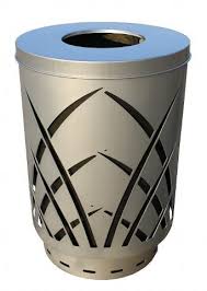 These include concrete, metal, plastic, and stone aggregate. Pin On Outdoor Trash Cans