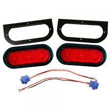 The led lights in this trailer light kit are truly submersible. Led Oval Trailer Stop Tail Turn Submersible Lighting Kit Grote Industries