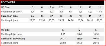 Zara Size Chart