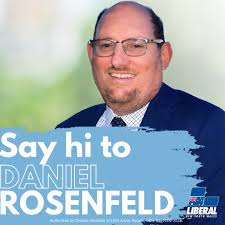 Good evening MC, My name is Daniel Rosenfeld, and I am the Liberal  candidate for the Central ward. The upcoming elections as you know are
