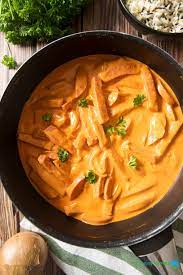 Melt butter in a large cast iron skillet. Korv Stroganoff Swedish Sausage Stroganoff Food And Journeys
