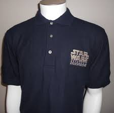 Star Wars Episode Ii Attack Of The Clones Movie Promo Polo Shirt Small Flawed Star Wars Episode Ii Star Wars Episodes Attack Of The Clones