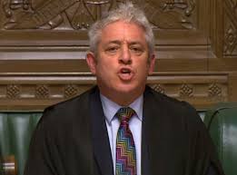 Speaker john bercow presides over britain's house of commons with the vocabulary of an oxford professor and the vocal projection of a carnival barker. Brexit Order Order Mit John Bercow Am Tv Watson