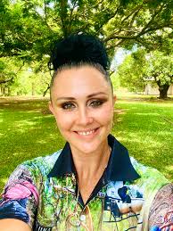 Nicholson Station 1974 where I worked as a laundress and sometimes helped  out as camp cook mustering time. That's me taking strides of