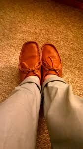 Clarks Wallabees Rust Tan Leather Vintage Abuela