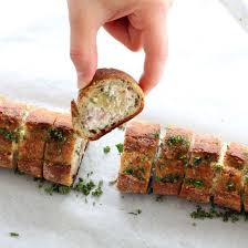 Baguette Fourree Au Fromage Frais Et Jambon Recette Apero Recette De Baguette Alimentation Et Recette