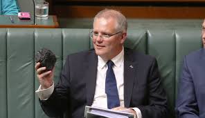 Prime minister of australia and federal member. I Always Believed In Climate Change Says Guy That Brought Coal Into Parliament The Chaser