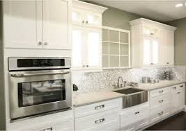 shaker white kitchen cabinets sample