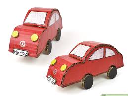 Add a text box at the bottom and write a card description. How To Make A Cardboard Car Wikihow