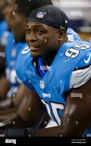 Detroit Lions defensive end Everette Brown (95)
