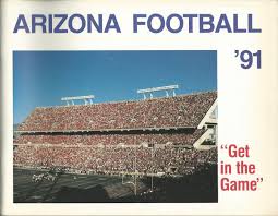 1999 Arizona Wildcats Football Media Guide Magazine Tedy Brusschi Pat Hill  Tomey