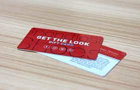 Our custom paper gift cards put an extra emphasis on environmentally friendly printing. Plastic Gift Card H C Printing