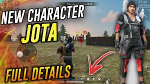 All garena free fire characters listed, along with level up unlocks, special skills, and more. Freefire New Character Jota Ability Full Details Best Character Check Out Garena Free Fire Youtube