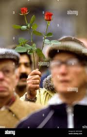 Rose day in sweden hi-res stock photography and images