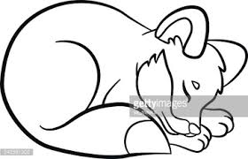 If you buy from a link, we. Vector De Coloring Pages Wild Animals Little Cute Fox Sleeps Royalty Free