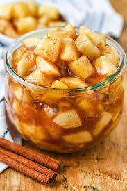 My original apple pie filling recipe used cornstarch, but the cornstarch does break down after time, and is no longer approved for canning due to safety issues. Apple Pie Filling Made On The Stovetop Spend With Pennies