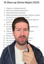 15 Glow Up (Verte Mejor) #glowup #glowupchallenge #vertemejor #2025  #propositos #consejos #recomendaciones #consejosparahombres #hombres  #cuidadopersonal #moda #estilo #alimentacionsaludable ...