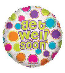 Send flowers and get well soon balloons. Balloons Get Well Soon Balloon Hospital Gift Shop Hospital Gift Shop