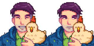 Shane Portrait Mod Stardew Valley Fandom Games Pixel Art