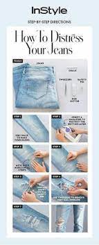 Using tweezers, pull individual horizontal threads. 21 Best How To Rip Your Jeans Ideas Jeans Diy Diy Ripped Jeans Diy Clothes