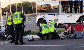 Florida School Bus Is Evacuated After Excessive Amount Of Axe Body Spray Was Released As A Prank Daily Mail Online Not that i've smelled many of their scents but all of the times i have come across axe, it either smells awful or is way too overpowering. florida school bus is evacuated after