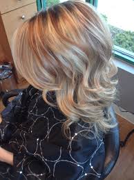 In this, just the roots of the hair are colored, leaving the rest natural. Pin By Sarah Tripp On Hair By Melissa Lobaito Cool Blonde Hair Hair Styles Blonde Hair With Copper Lowlights