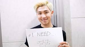 I Need U Girl Bts Birthdays Rap Monster Rap