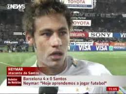 El 1er golazo de lionel messi al santos de neymar en la final de mundial de clubes 2011 en yokohama barcelona campeon. Neymar Fala Sobre Derrota Do Santos Para O Barcelona Na Final Do Mundial Interclubes Youtube