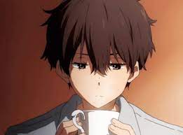 Coffee Blow Gif Coffee Blow Anime Discover Share Gifs In 2021 Anime Hyouka Cute Anime Wallpaper