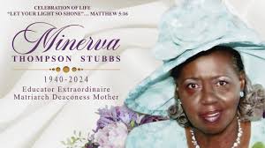 Funeral Service for Minerva Thompson Stubbs