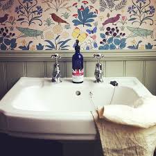 Voysey Wallpaper Beautiful Relax Home Decor Bathroom Wallpaper Beautiful Bathrooms Downstairs Toilet