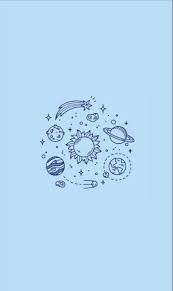 Blue Aesthetic Space Iphone Wallpaper Blue Aesthetic Pastel Blue Wallpaper Iphone Aesthetic Iphone Wallpaper
